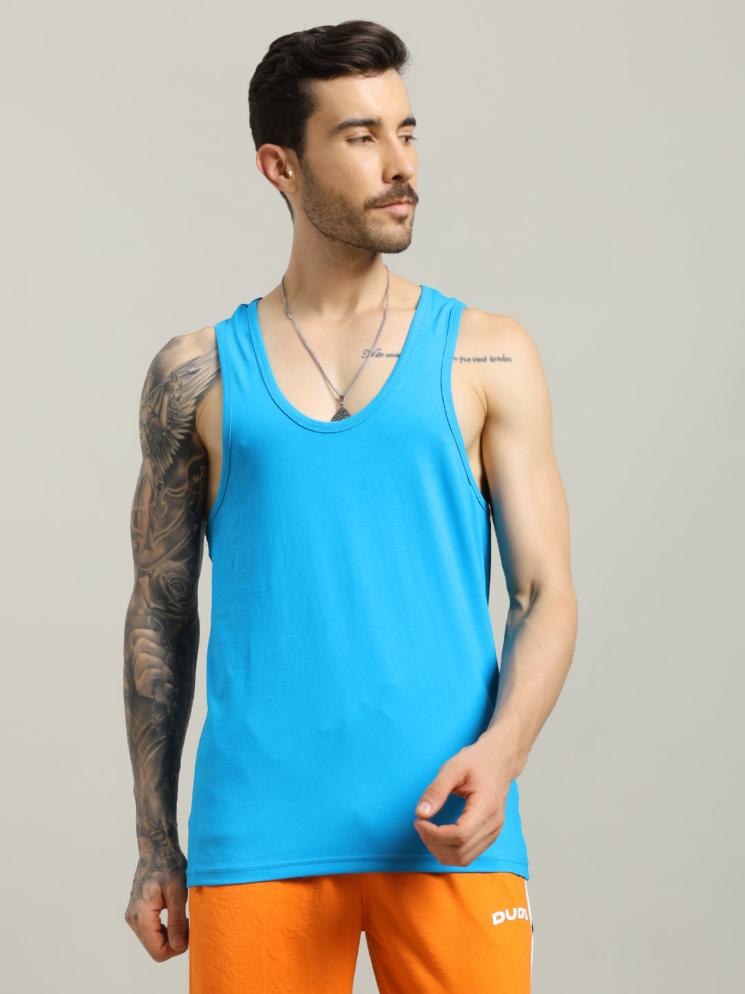BONNY GYM T-SHIRT (BRIGHT BLUE)