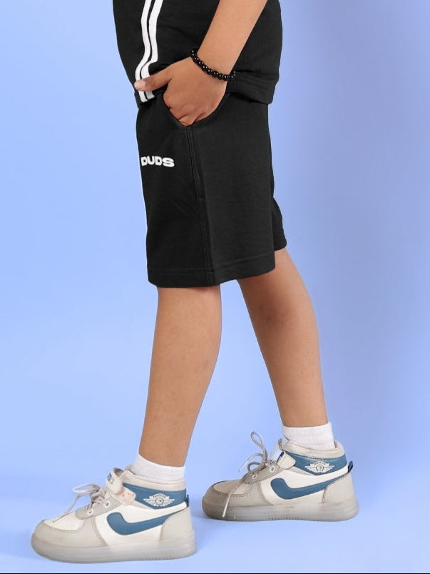 OUTLOOK SHORTS FOR BOYS & GIRLS (BLACK)