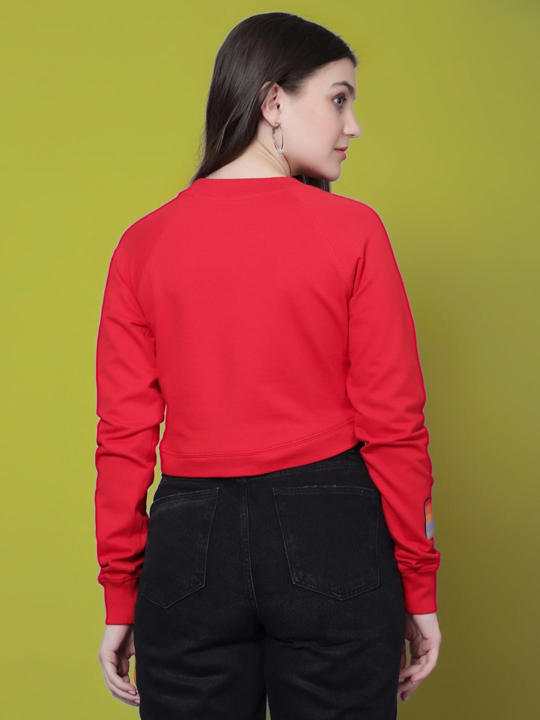 WOMEN'S UNO DUDS CROP-TOP (RED)