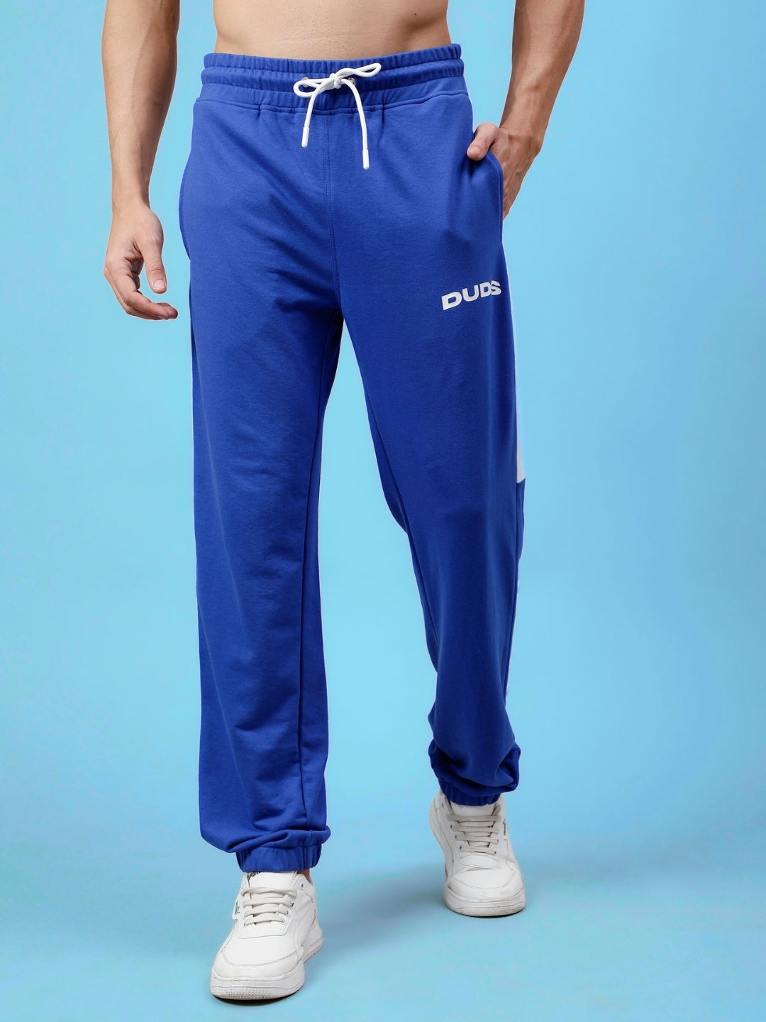 HIGH POINT CONTRAST JOGGERS (R BLUE-WHITE)