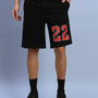 AMIGA REGULAR FIT SHORTS (BLACK)