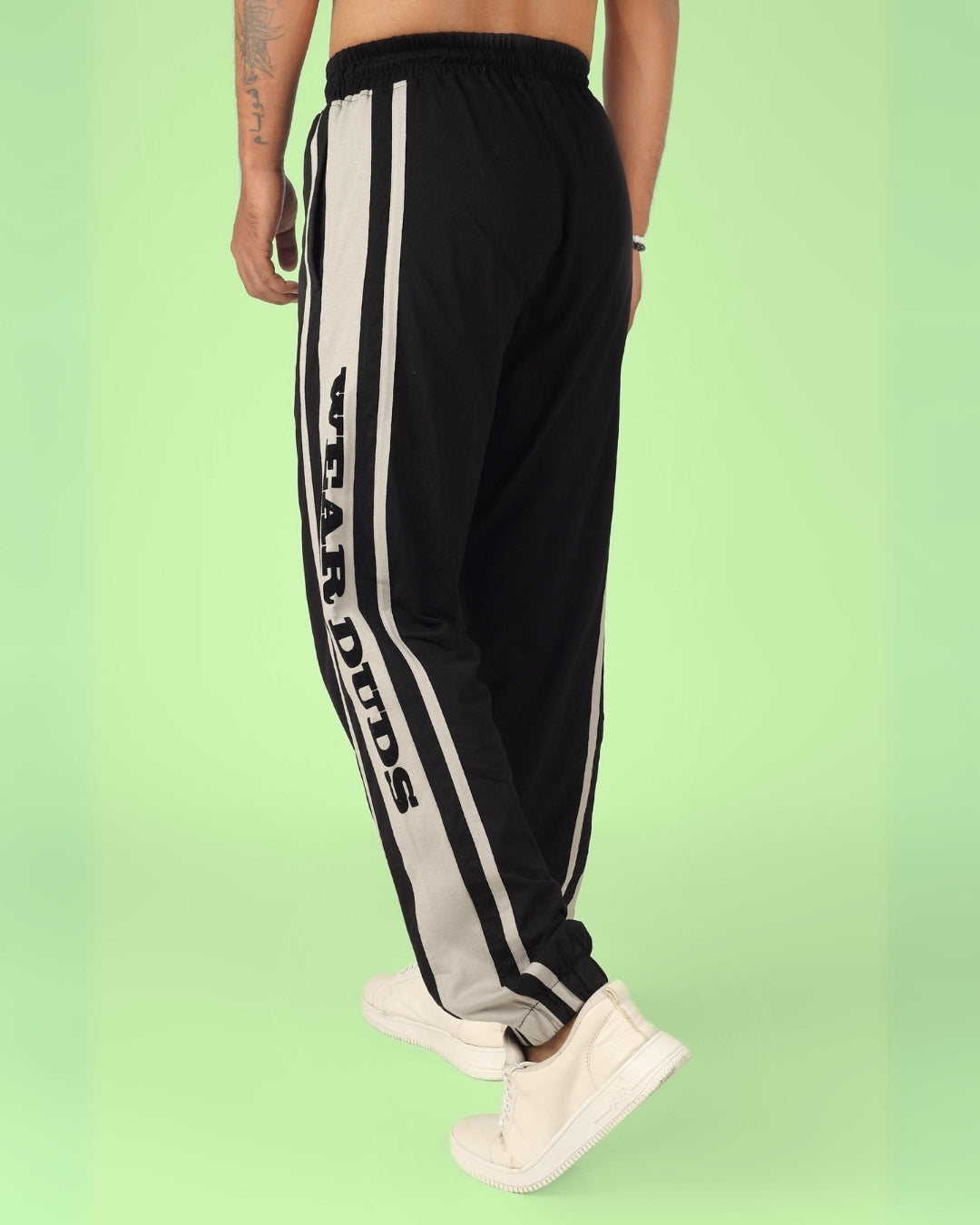 DUDS HD CONTRAST PANEL JOGGERS (BLACK GREY)