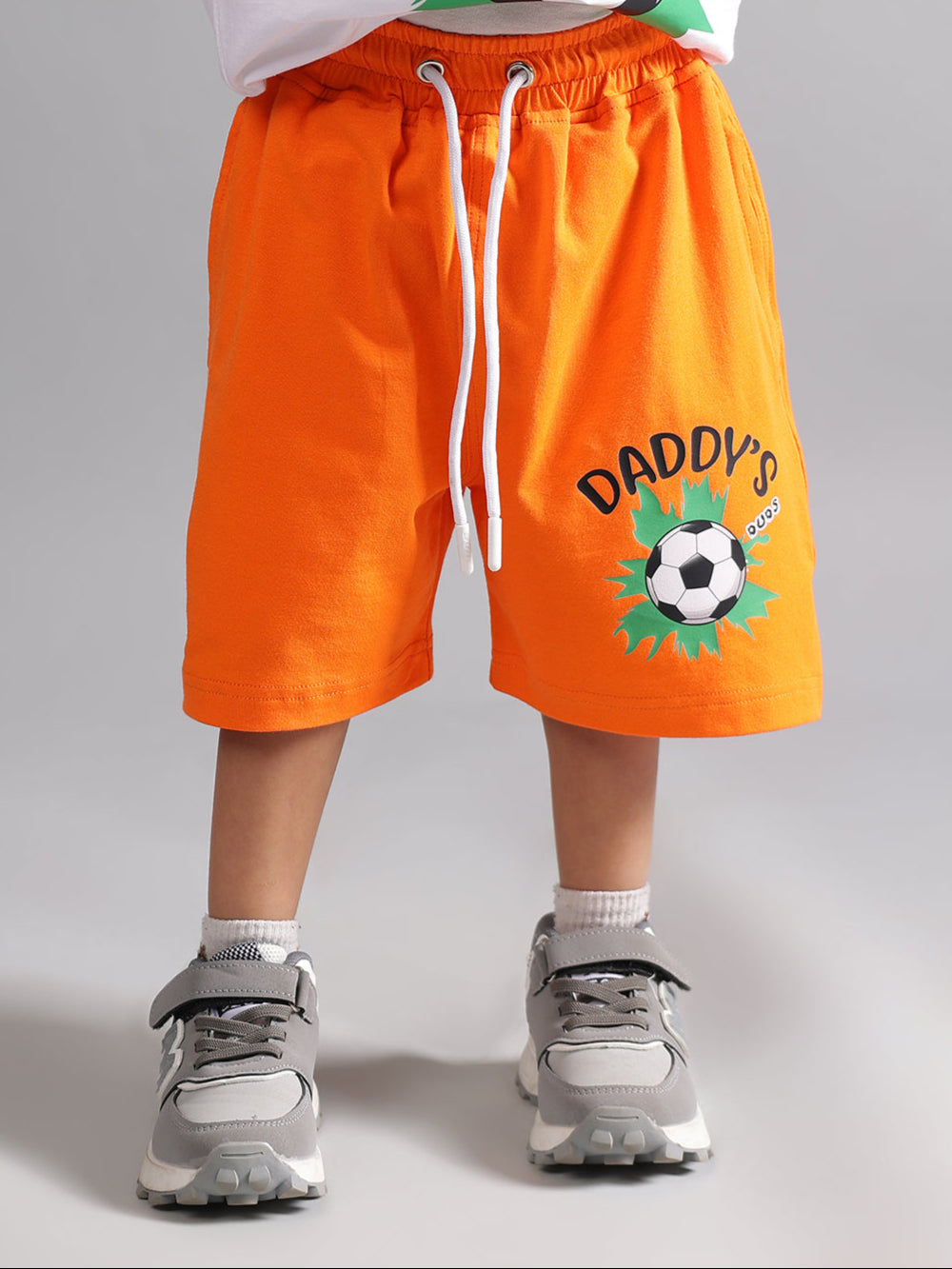 BUDDY SHORTS FOR BOYS & GIRLS (ORANGE)
