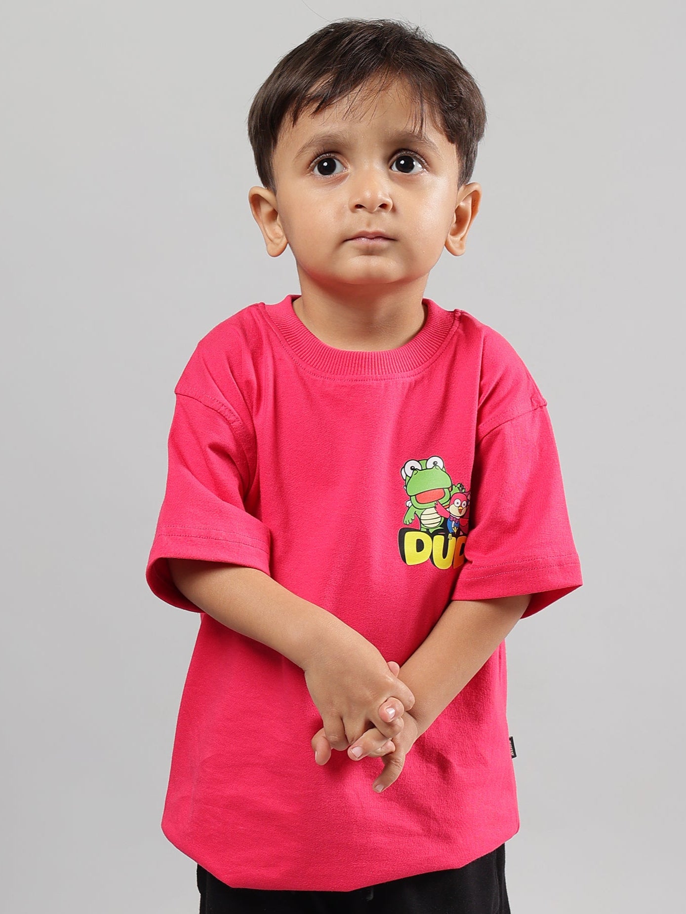 PORORO OVERSIZED T-SHIRT FOR BOYS & GIRLS (PINK)