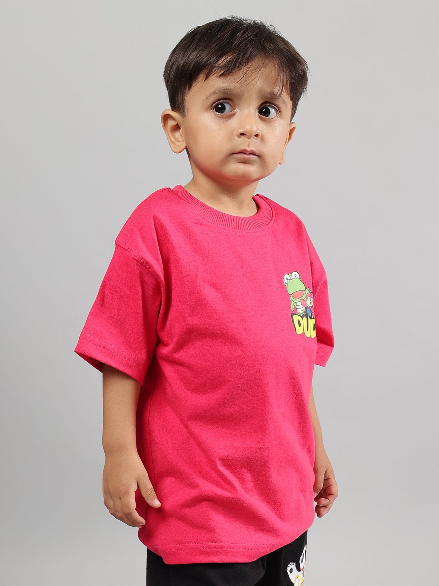 PORORO OVERSIZED T-SHIRT FOR BOYS & GIRLS (PINK)