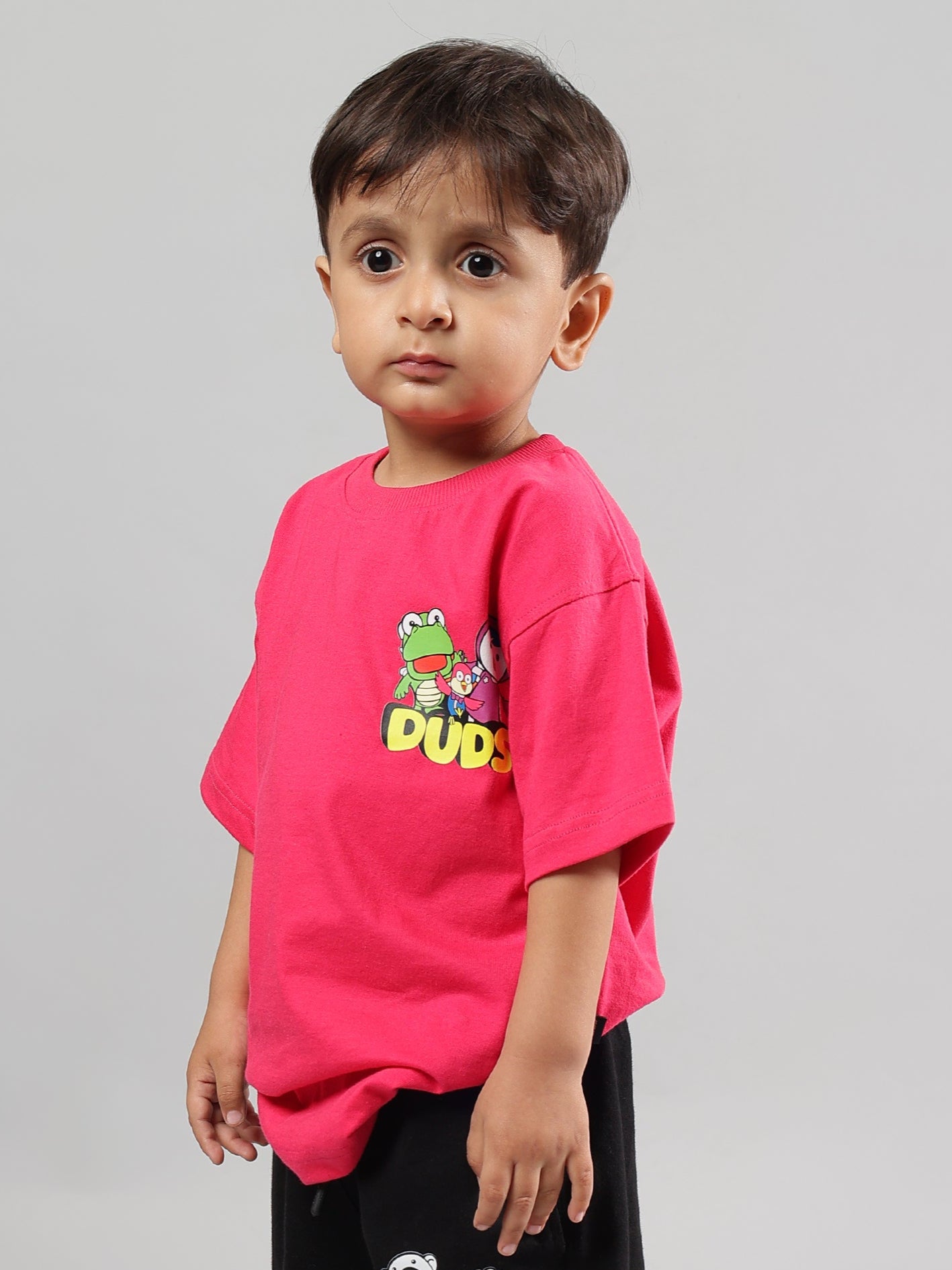 PORORO OVERSIZED T-SHIRT FOR BOYS & GIRLS (PINK)