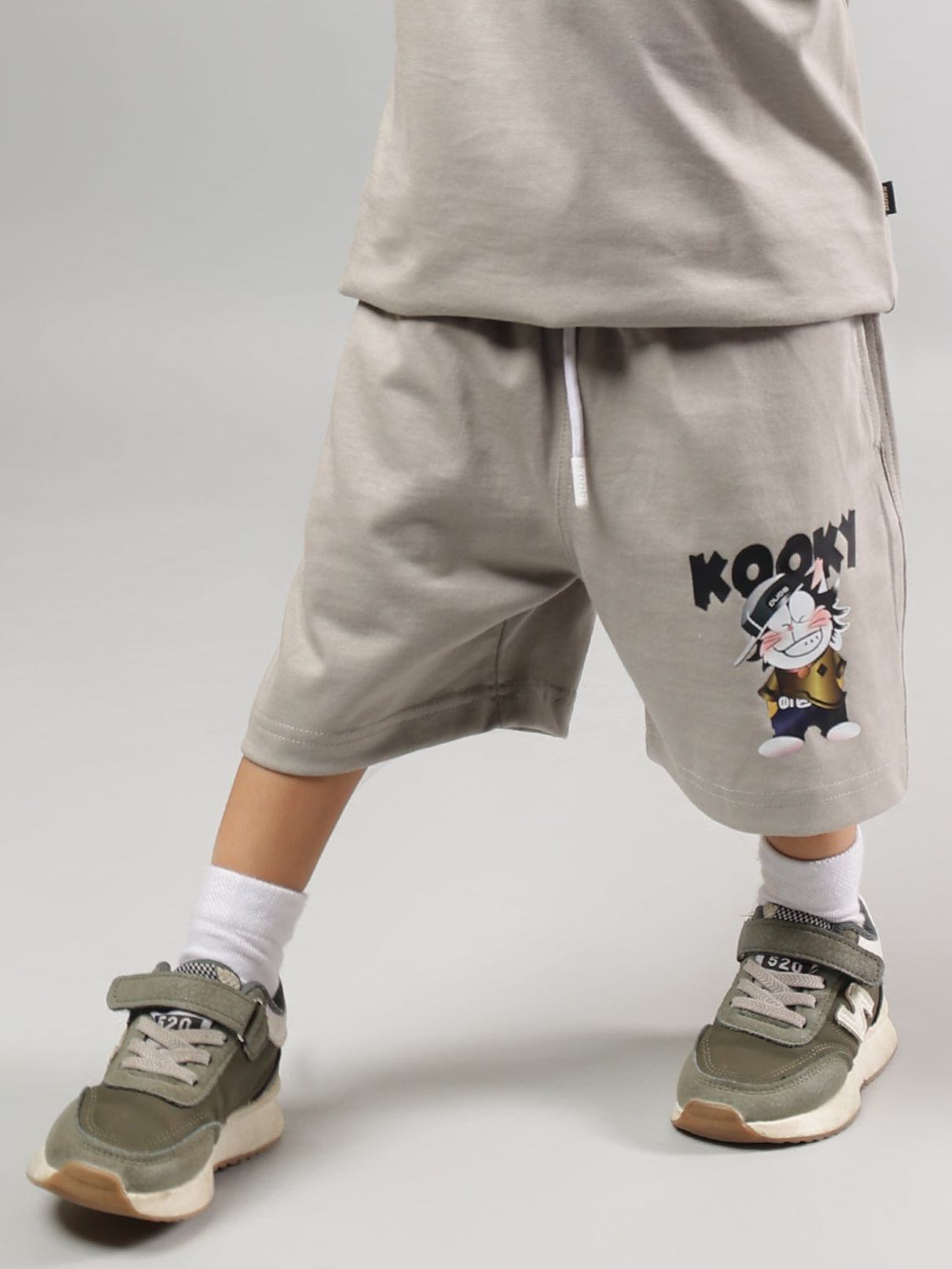 KOOKY SHORTS FOR BOYS & GIRLS (GREY)