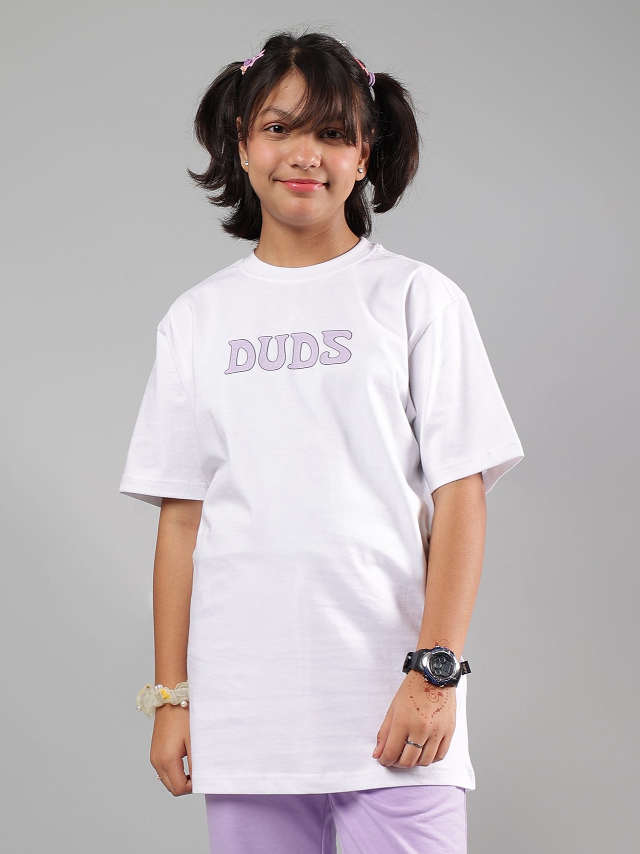 KNIGHT RYDER T-SHIRT FOR BOYS & GIRLS (WHITE)