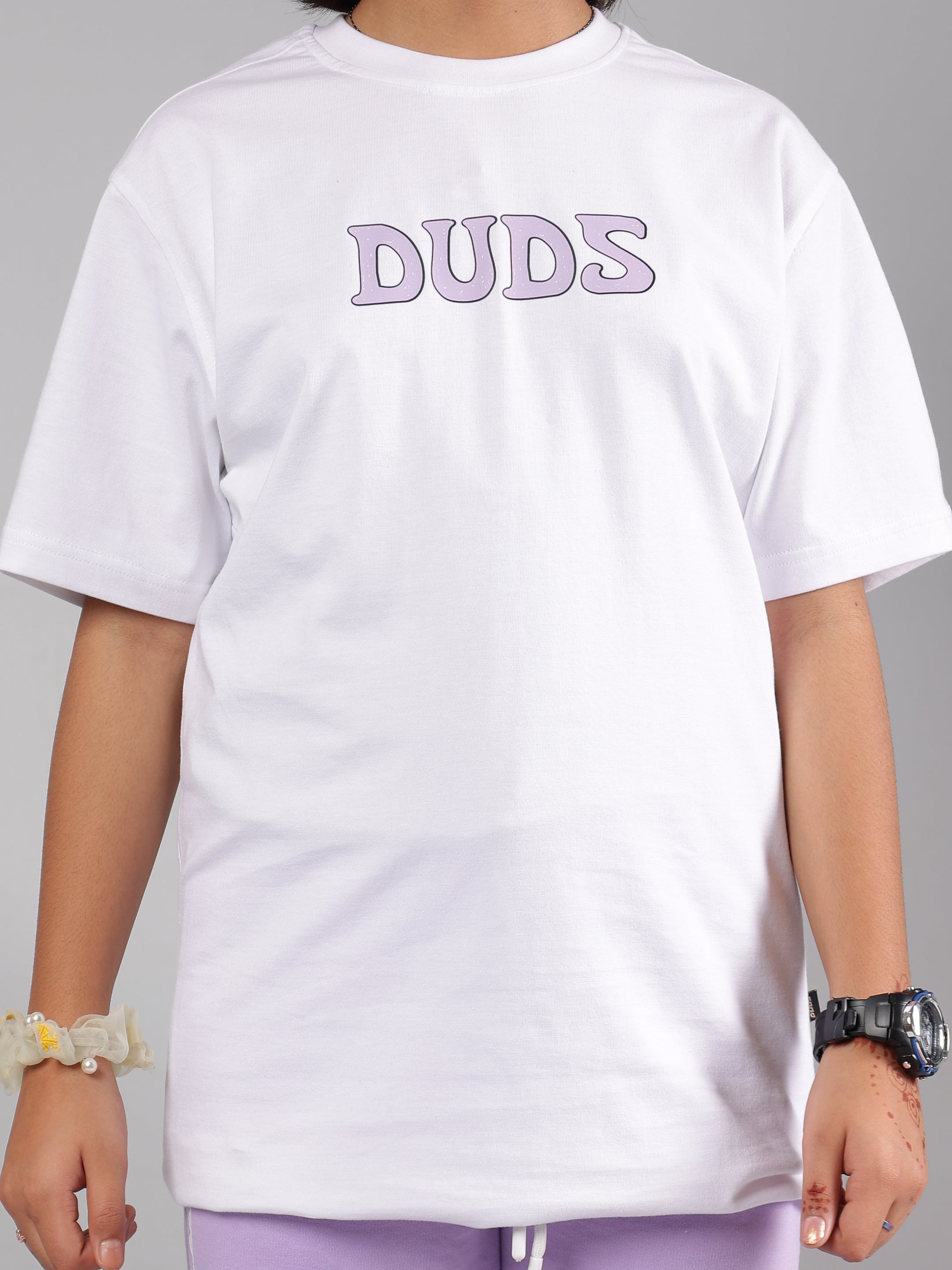 KNIGHT RYDER T-SHIRT FOR BOYS & GIRLS (WHITE)