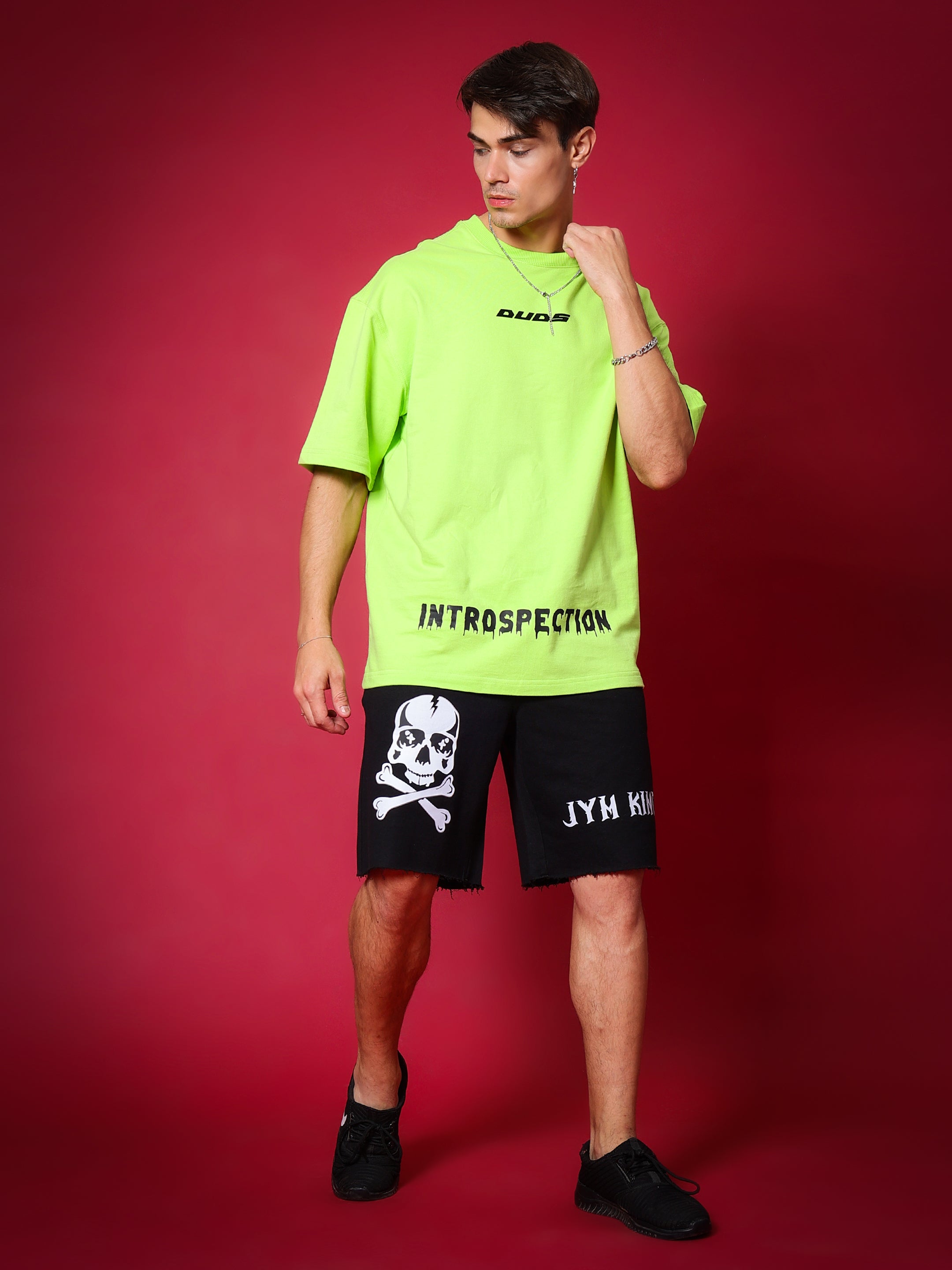 Jym King Regular Fit Shorts (Black)