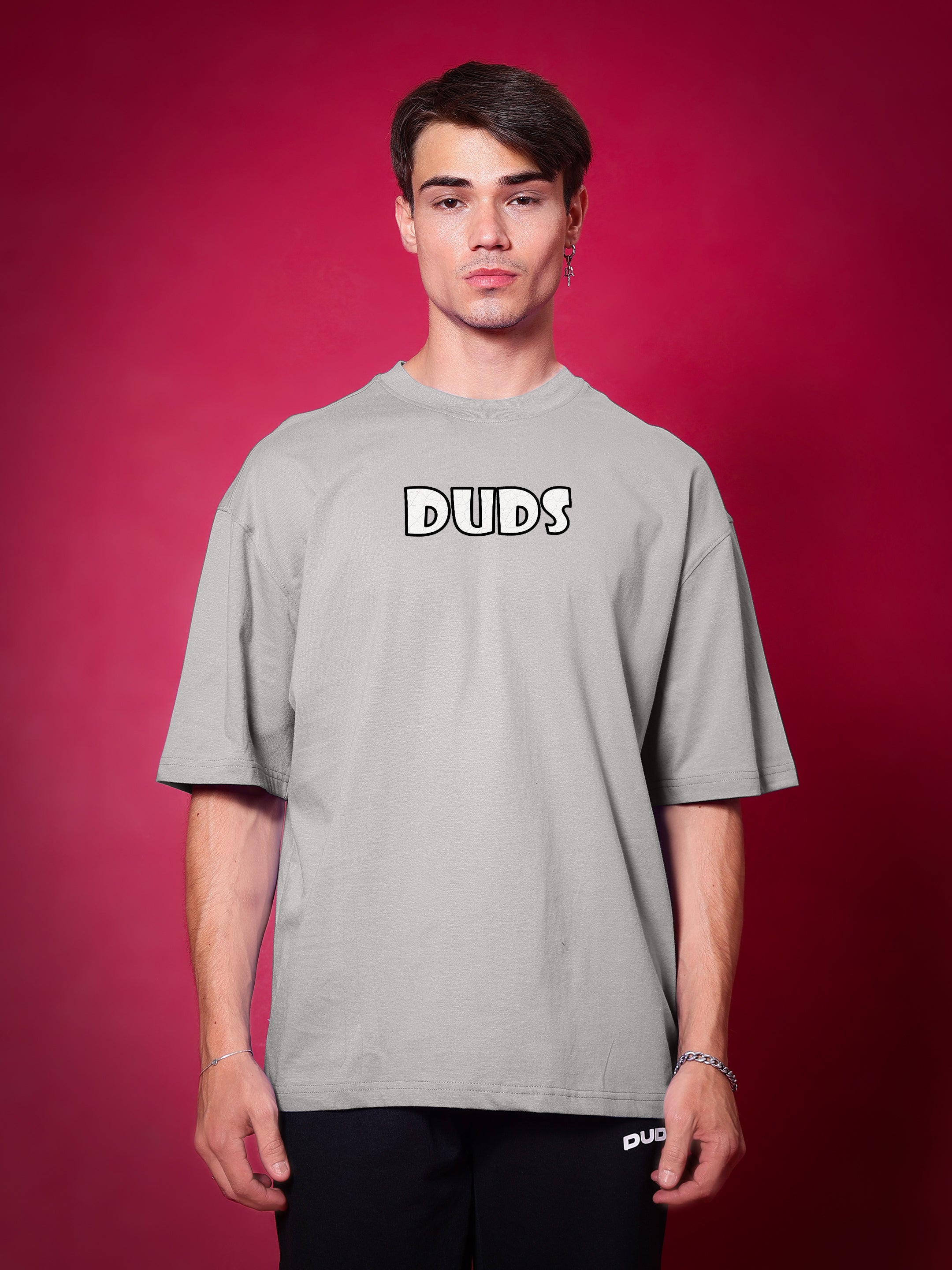 Wolf Pack Over-Sized T-Shirt (Grey)