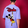 Duds Mouse Over-Sized T-Shirt (Periwinkle)