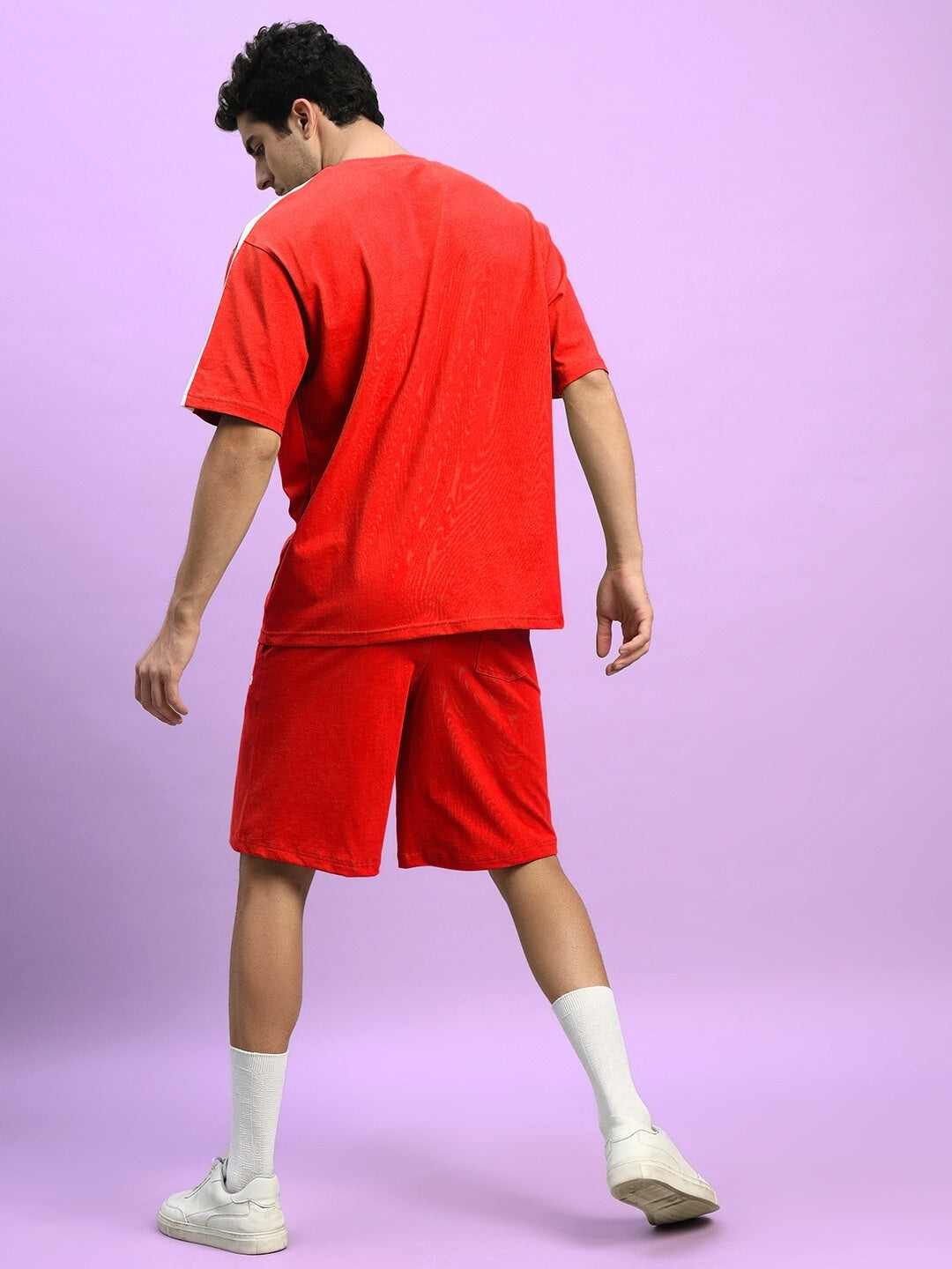 WIDELINE SUMMER CO-ORD SET (RED)