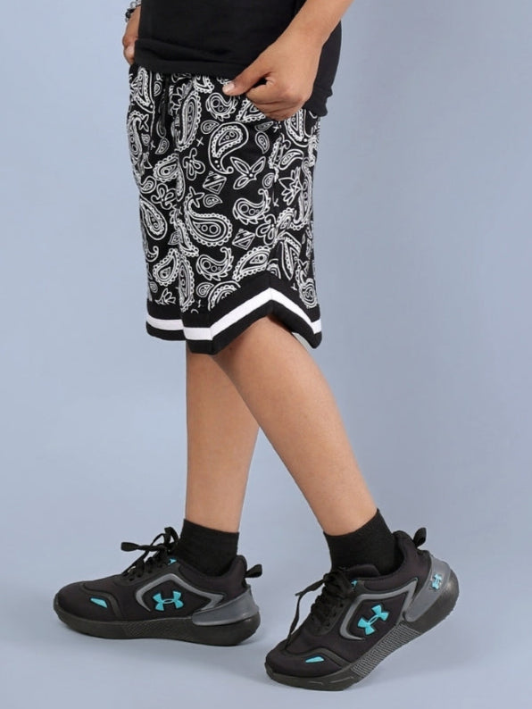 DRIZZLE SHORTS FOR BOYS & GIRLS (BLACK)
