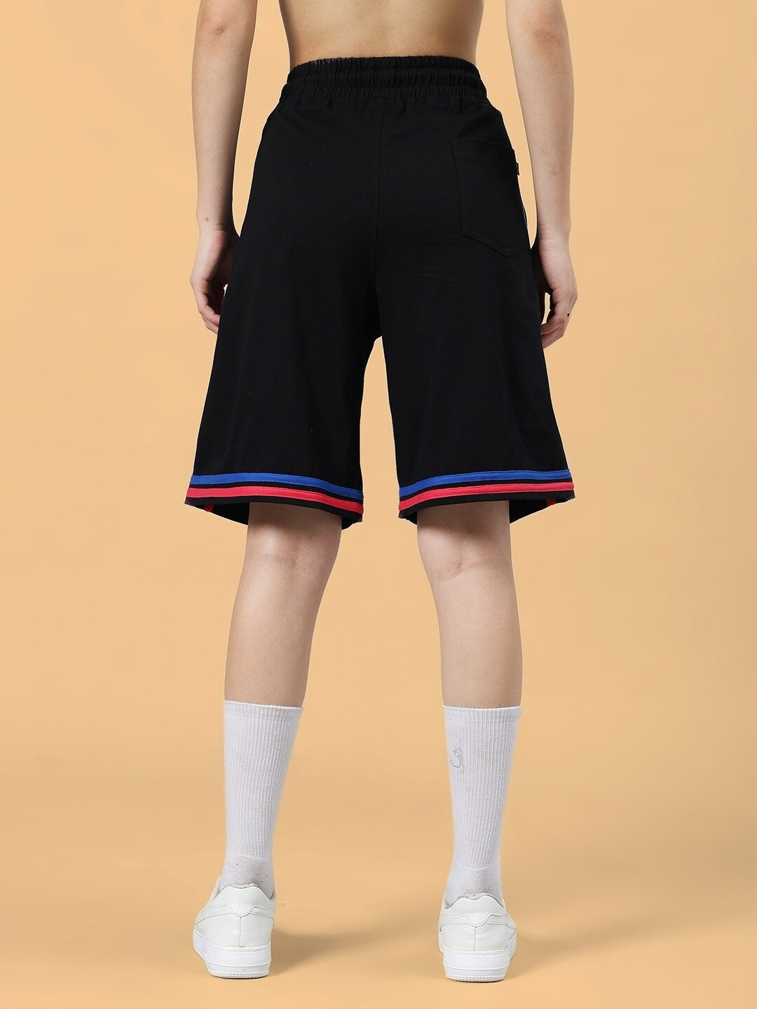 WOMEN'S MIAMI REGULAR FIT SHORTS (BLACK)