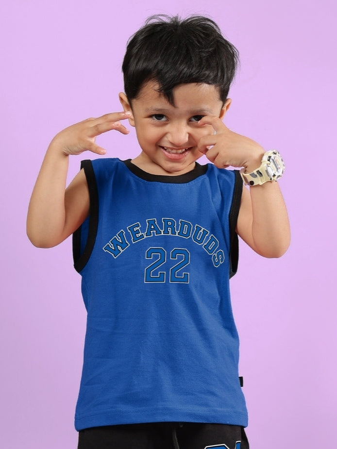 AMIGA T-SHIRT FOR BOYS & GIRLS (BLUE)