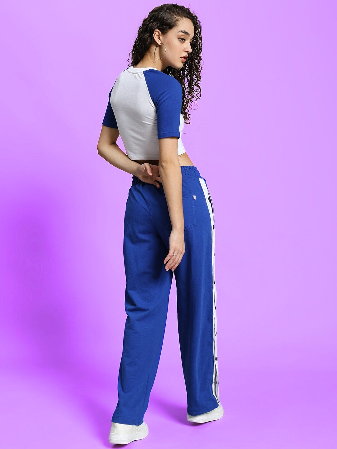 WOMEN'S DANCER JOGGERS (R BLUE-WHITE)