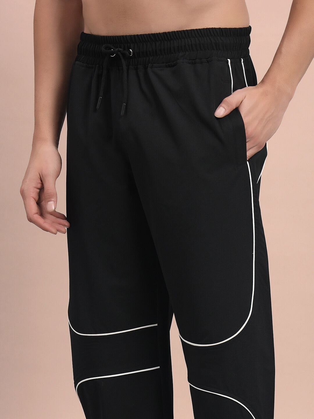PARABOLIC PARACHUTE CARGO PANTS (BLACK)
