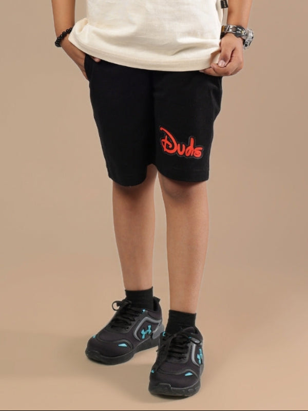 DUDS MOUSE SHORTS FOR BOYS & GIRLS (BLACK)