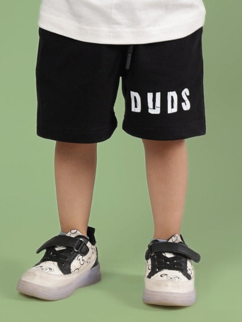 ROBIN SHORTS FOR BOYS & GIRLS (BLACK)