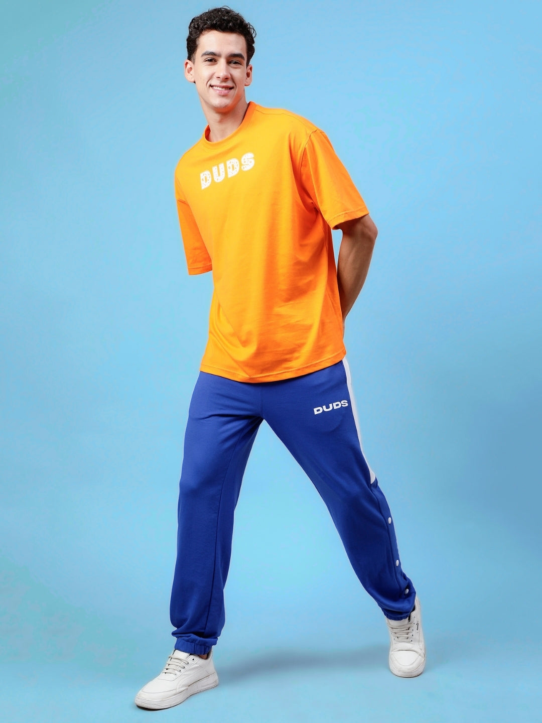 HIGH POINT CONTRAST JOGGERS (R BLUE-WHITE)