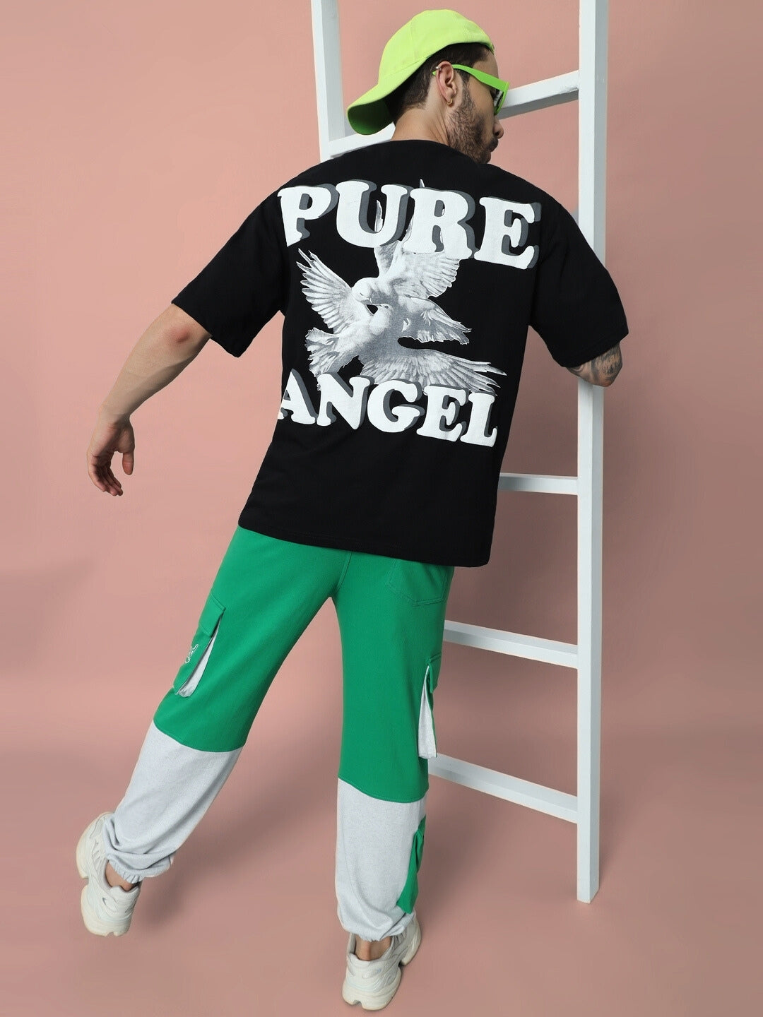 Skyscraper Relaxed Fit Cargo Pant (Green)