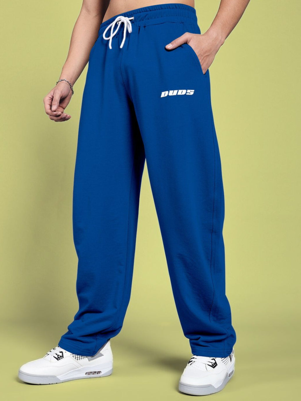 VANILLA RELAXED-FIT JOGGERS (BLUE)