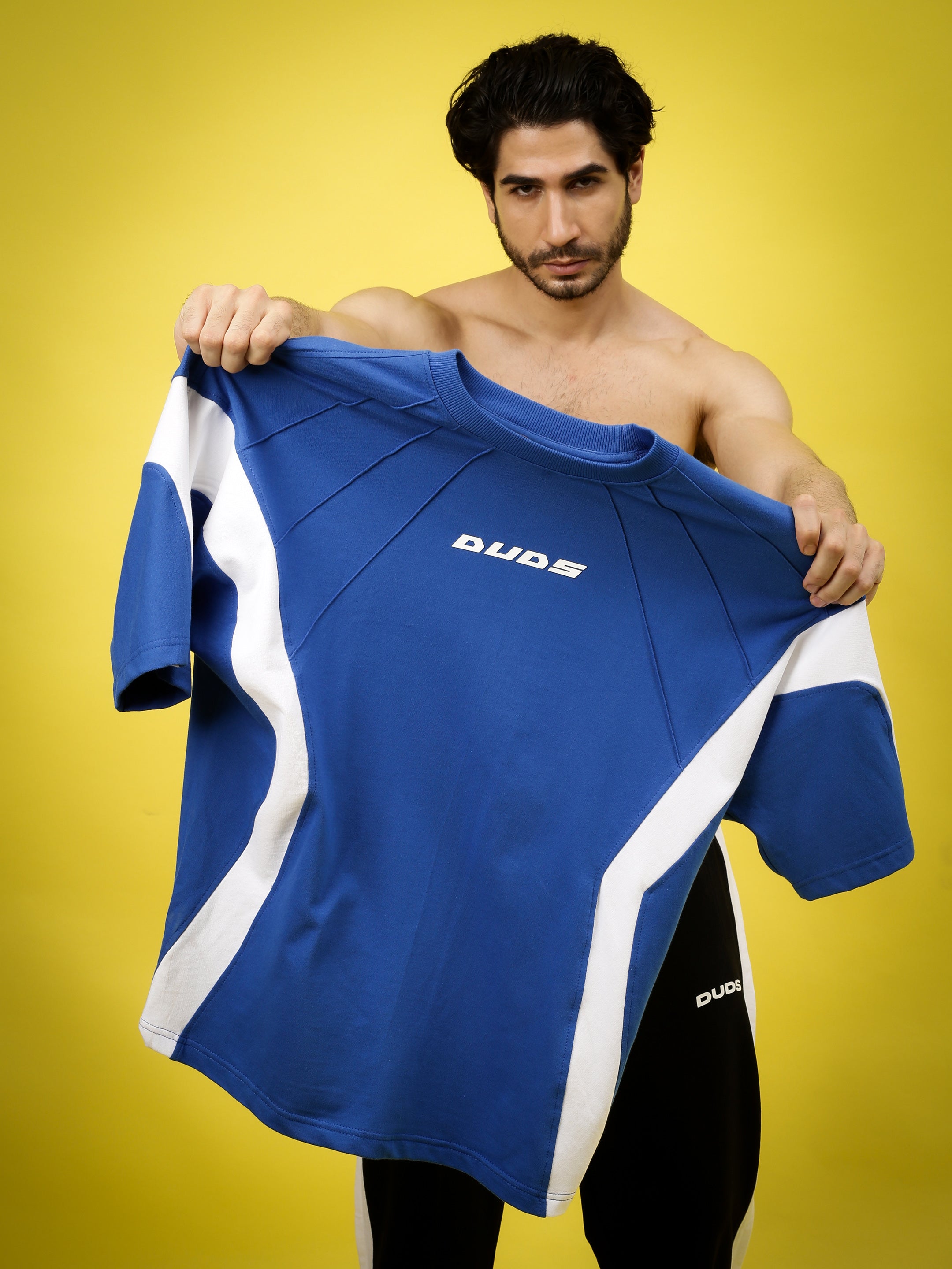 Wild Force Over-Sized T-Shirt (R Blue-White)