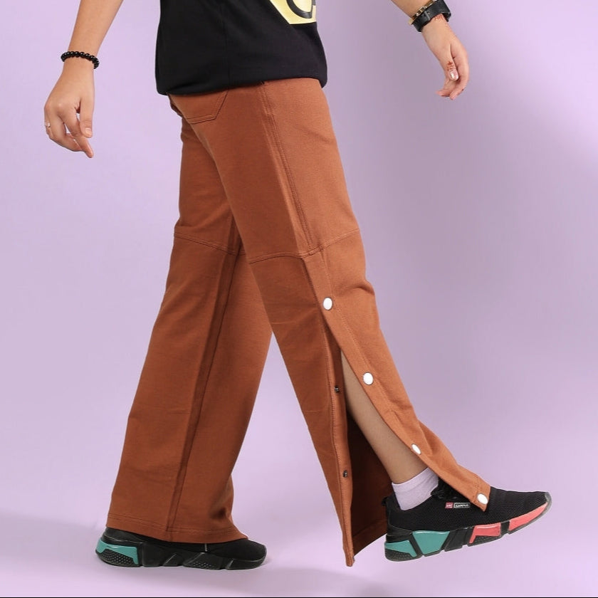 RACER JOGGER FOR BOYS & GIRLS (BROWN)