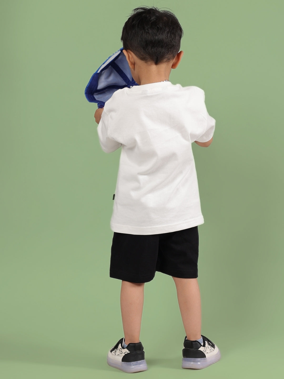 ROBIN CO-ORD FOR BOYS & GIRLS (OFF WHITE-BLACK)