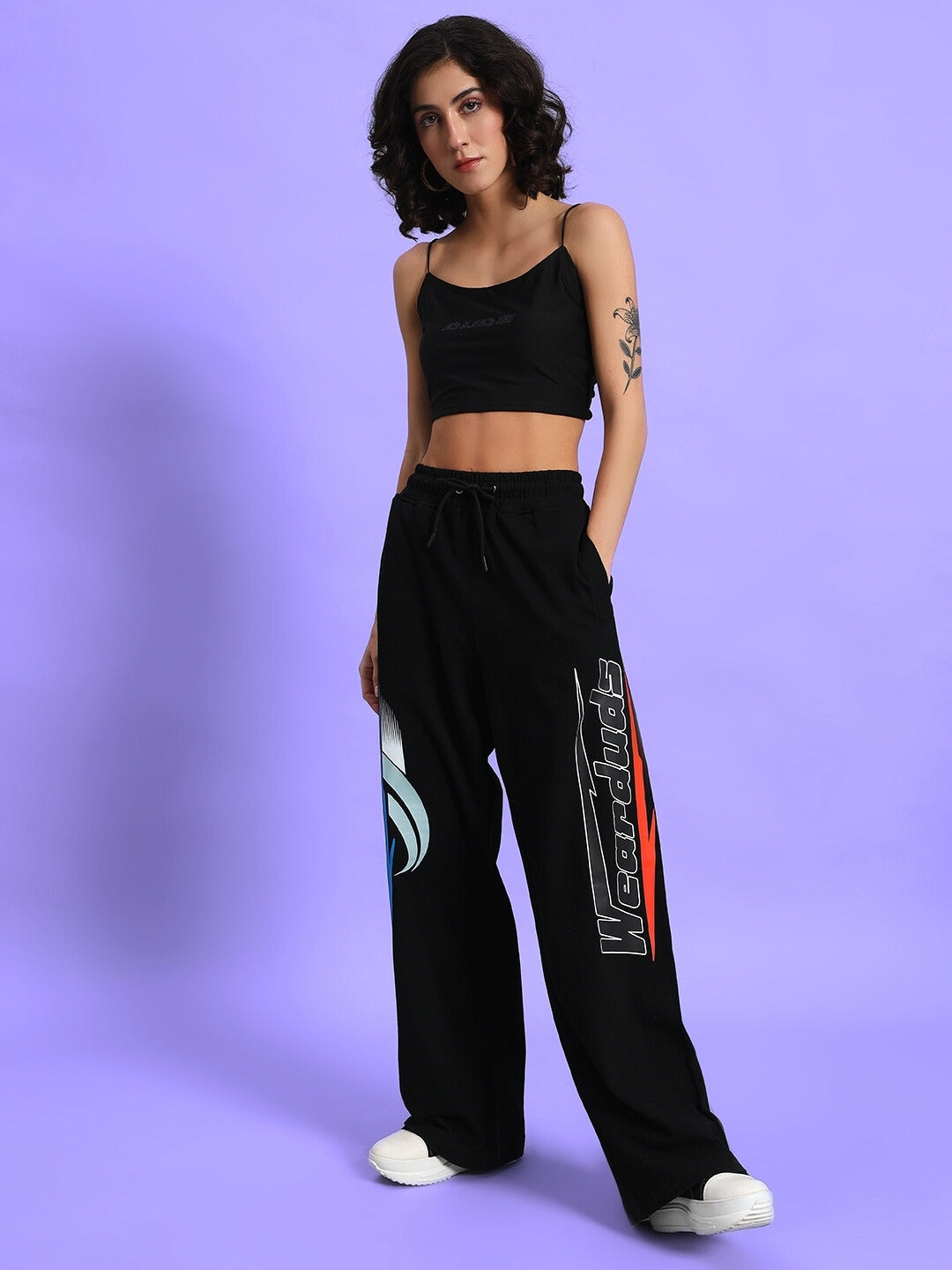 WOMEN'S HI-SPEED RELAXED FIT JOGGER (BLACK)