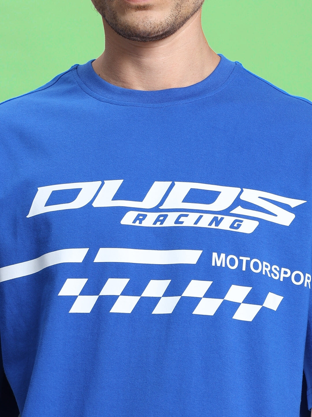 INDY OVER-SIZED CLASSIC T-SHIRT (R BLUE)