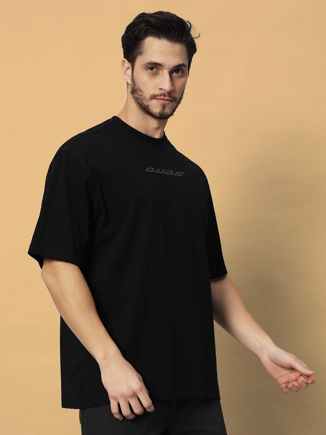 PURE MAGIC OVER-SIZED T-SHIRT (BLACK)