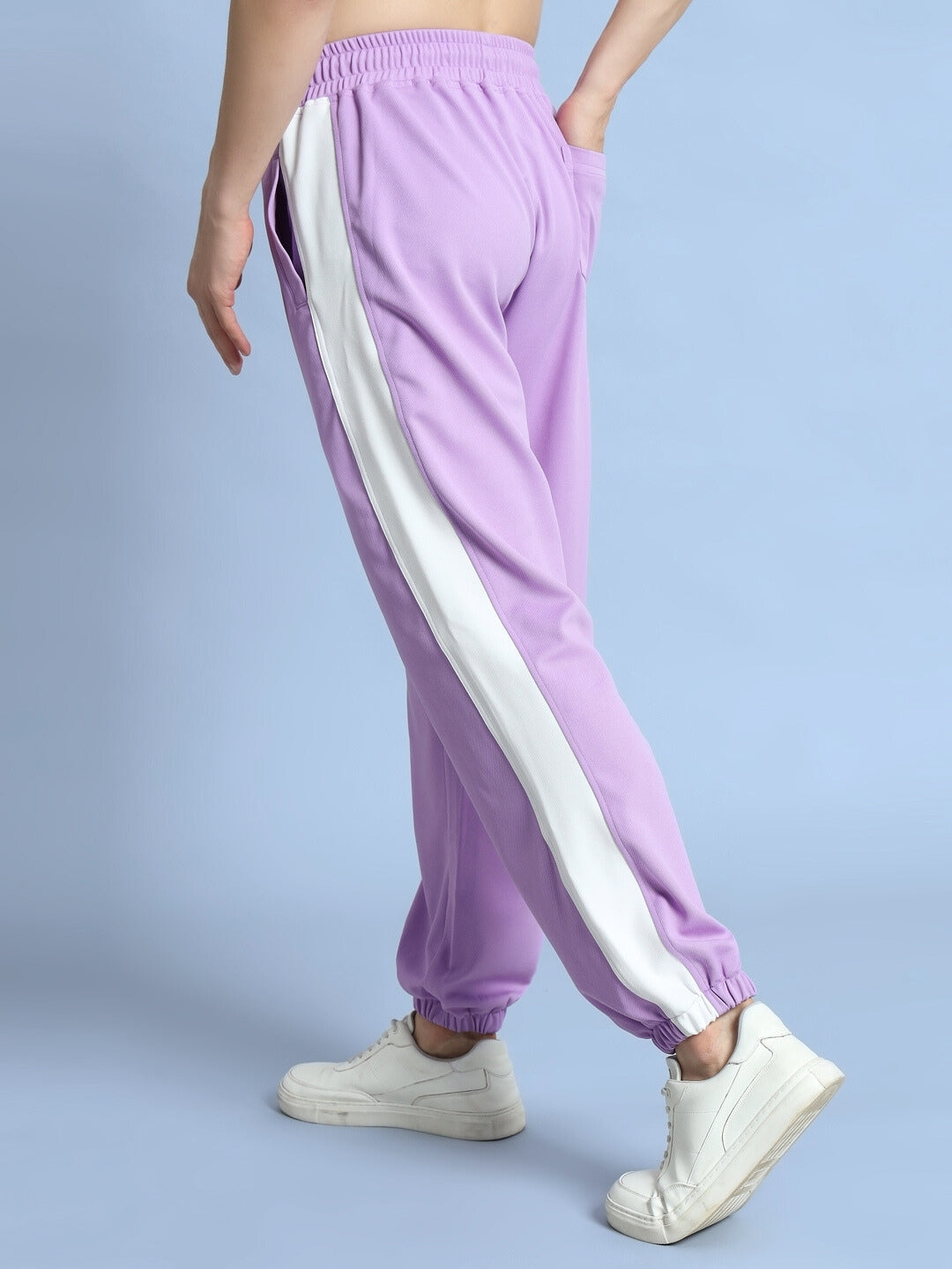 EUPHORIA JOGGERS (LAVENDER-WHITE)