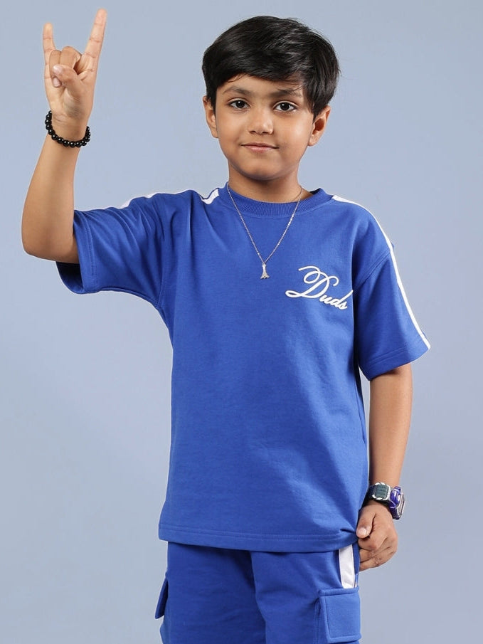 SCOTIA T-SHIRT FOR BOYS & GIRLS (ROYAL BLUE)