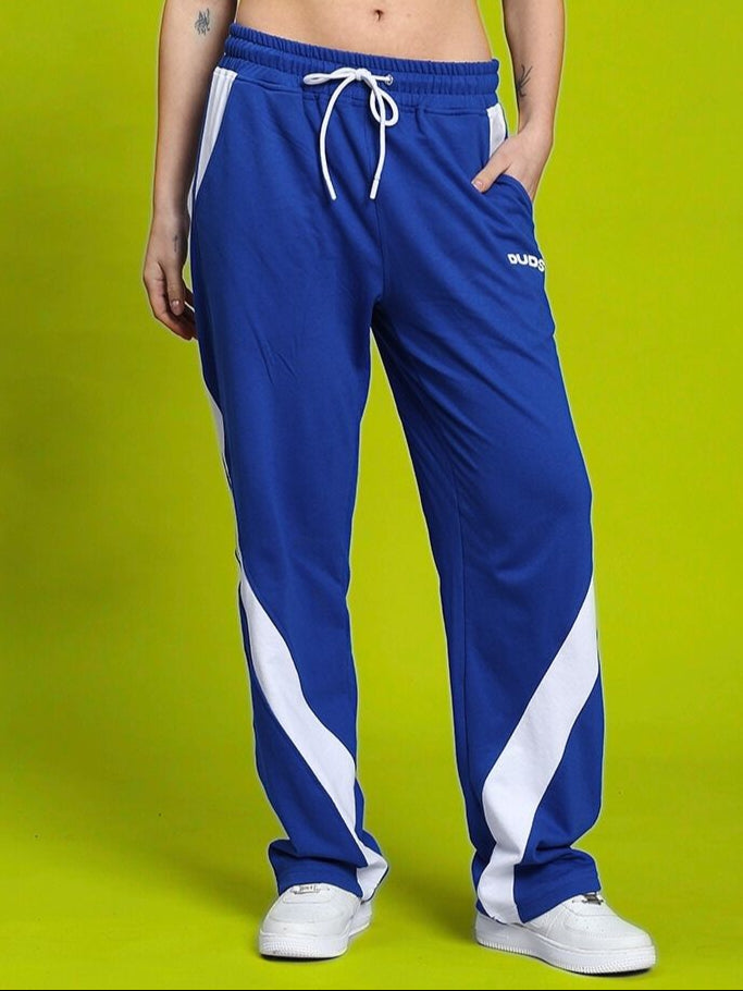 WOMEN'S  CELESTINE COOL RELAXED FIT JOGGER (BLUE-WHITE)