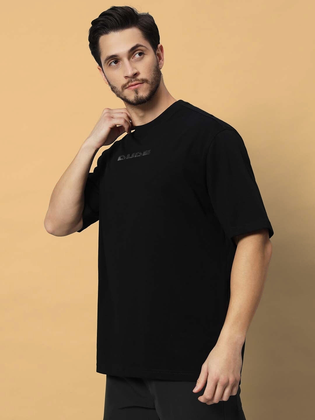 PURE MAGIC OVER-SIZED T-SHIRT (BLACK)