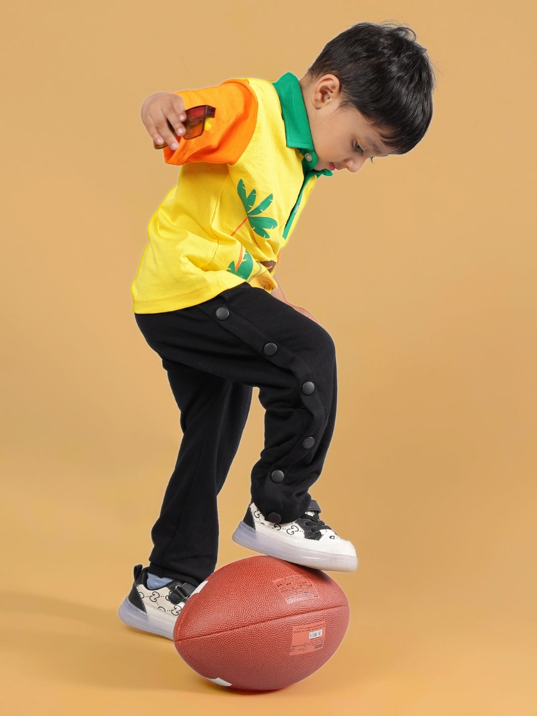 DIBRU CO-ORD FOR BOYS & GIRLS (YELLOW-BLACK)