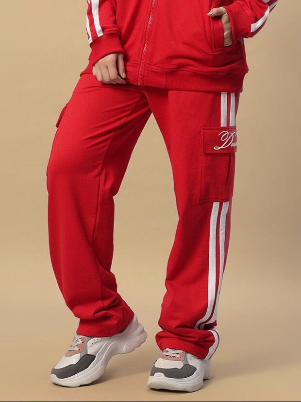 WOMEN'S SCOTIA CO-ORD SET (RED)