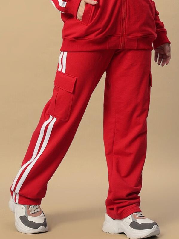 WOMEN'S SCOTIA CO-ORD SET (RED)