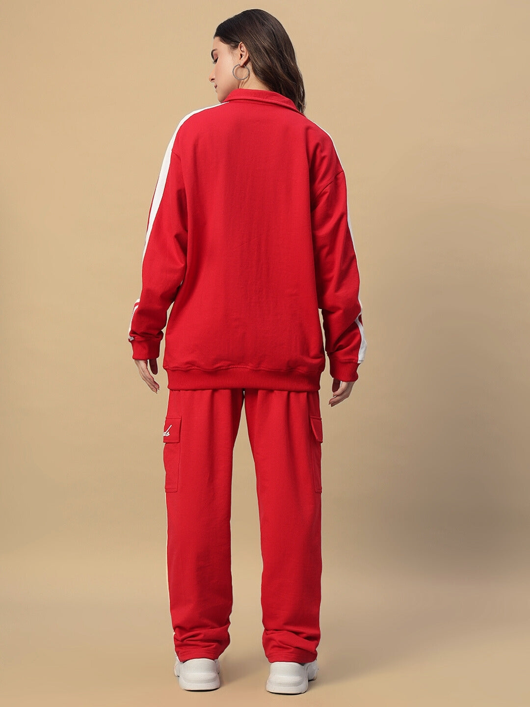 WOMEN'S SCOTIA CO-ORD SET (RED)