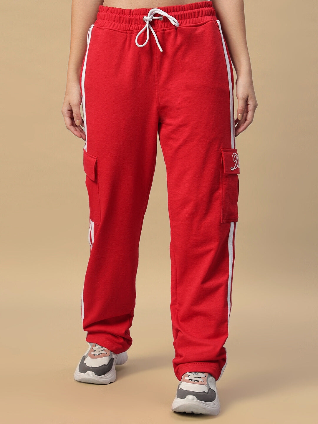 WOMEN'S SCOTIA CO-ORD SET (RED)