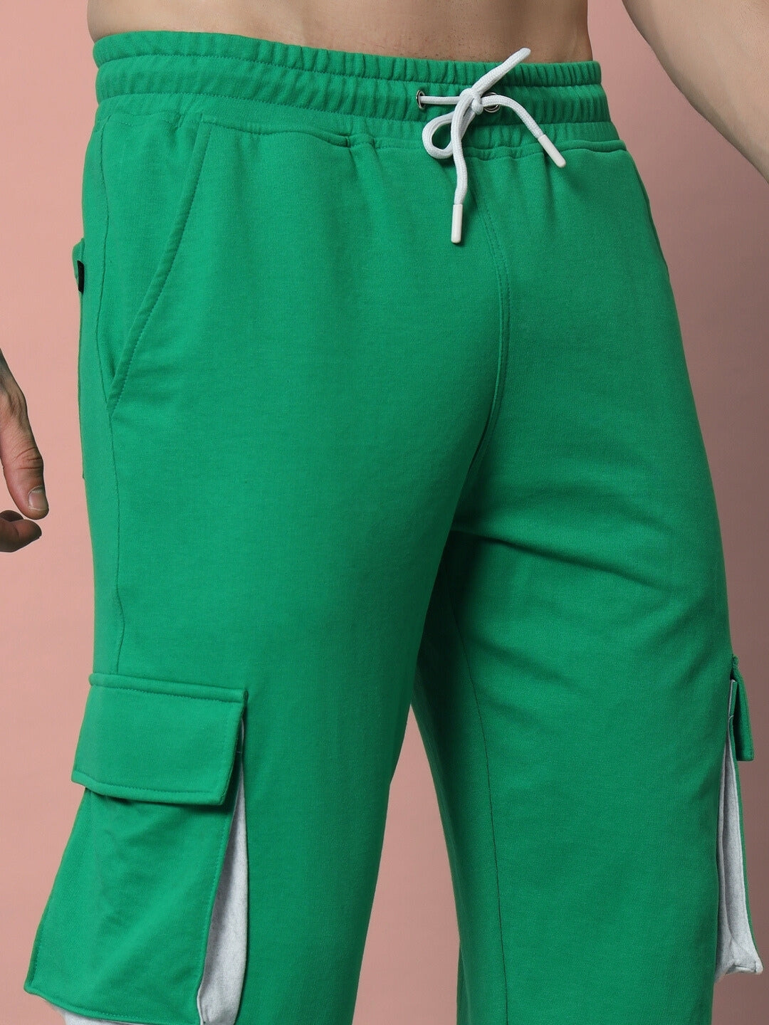 Skyscraper Relaxed Fit Cargo Pant (Green)
