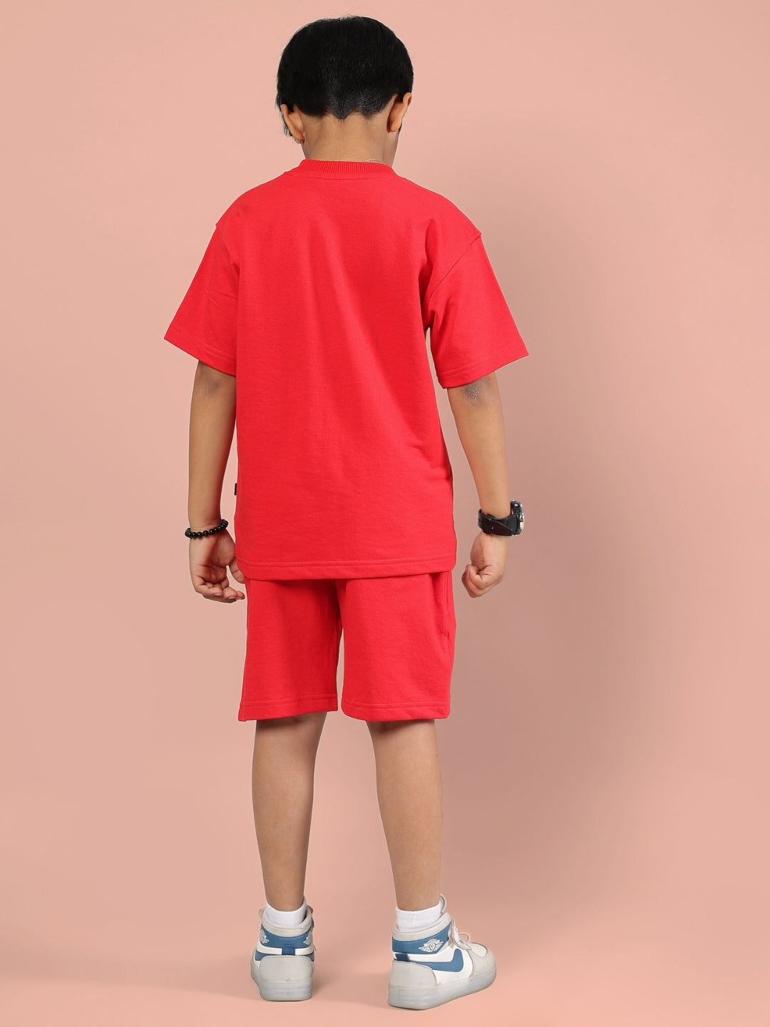 OUTLOOK HALF CO-ORD FOR BOYS & GIRLS (RED)