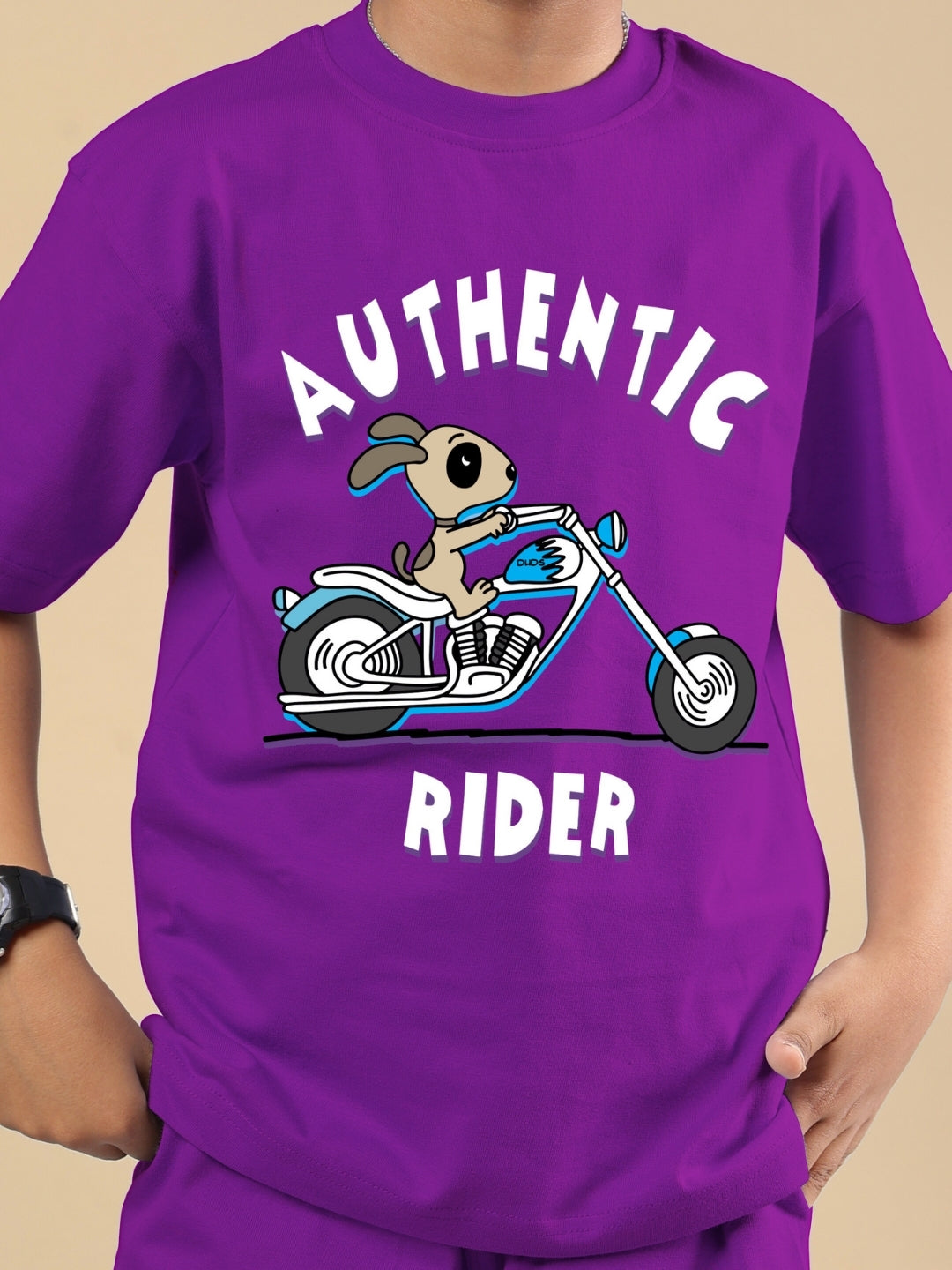 AUTHENTIC RIDER CO-ORD FOR BOYS & GIRLS (PURPLE)