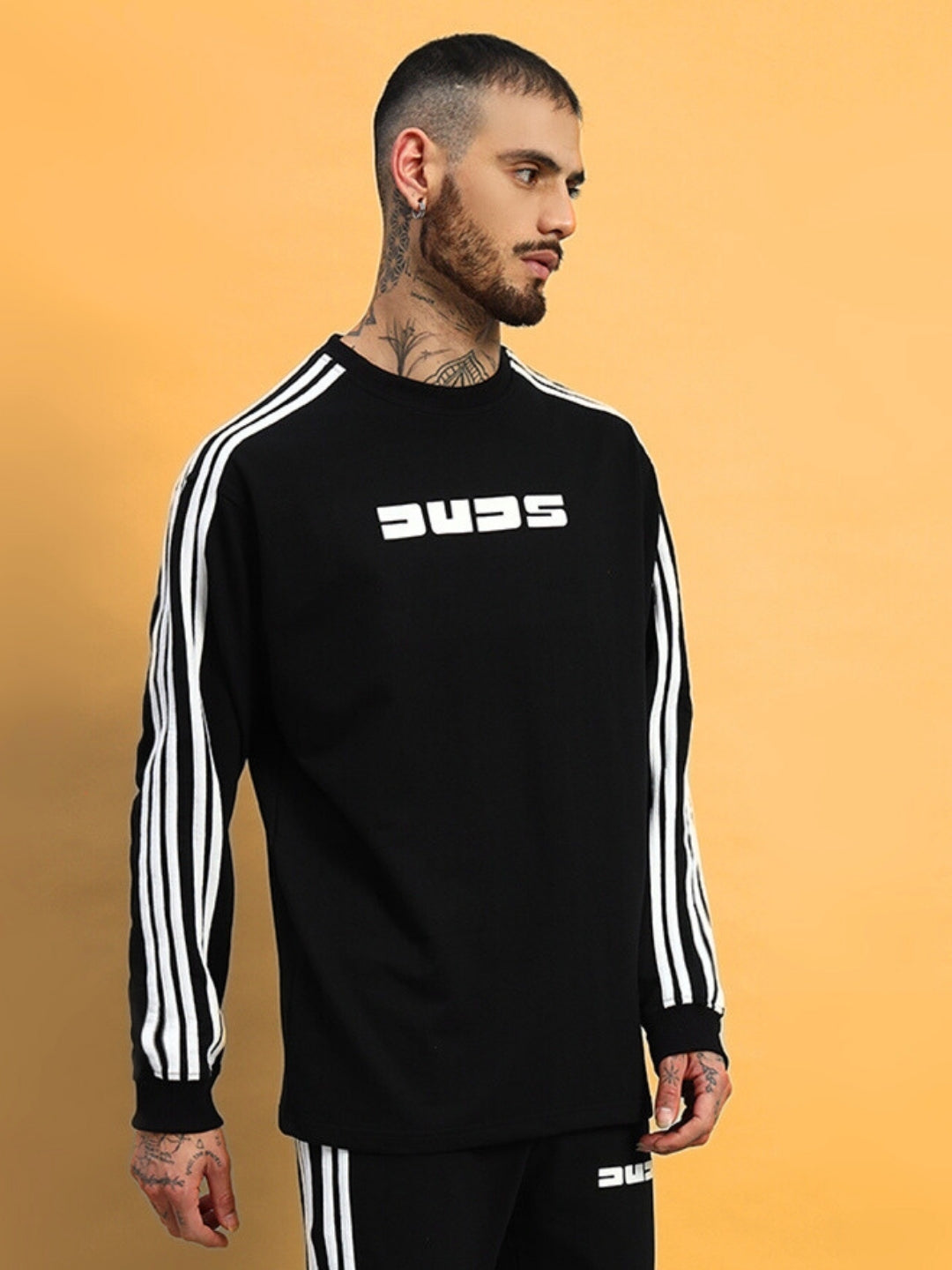 Parka Oversized Sweatshirt (Black)