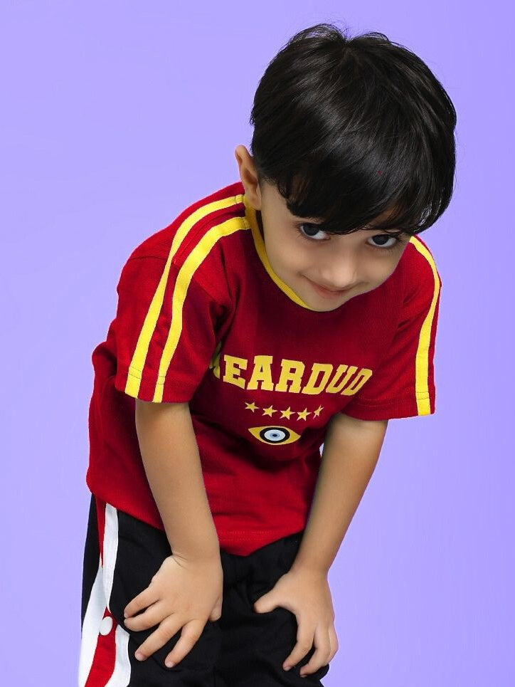 IRISH T-SHIRT FOR BOYS AND GIRLS RED