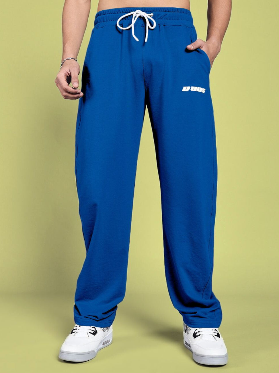 VANILLA RELAXED-FIT JOGGERS (BLUE)