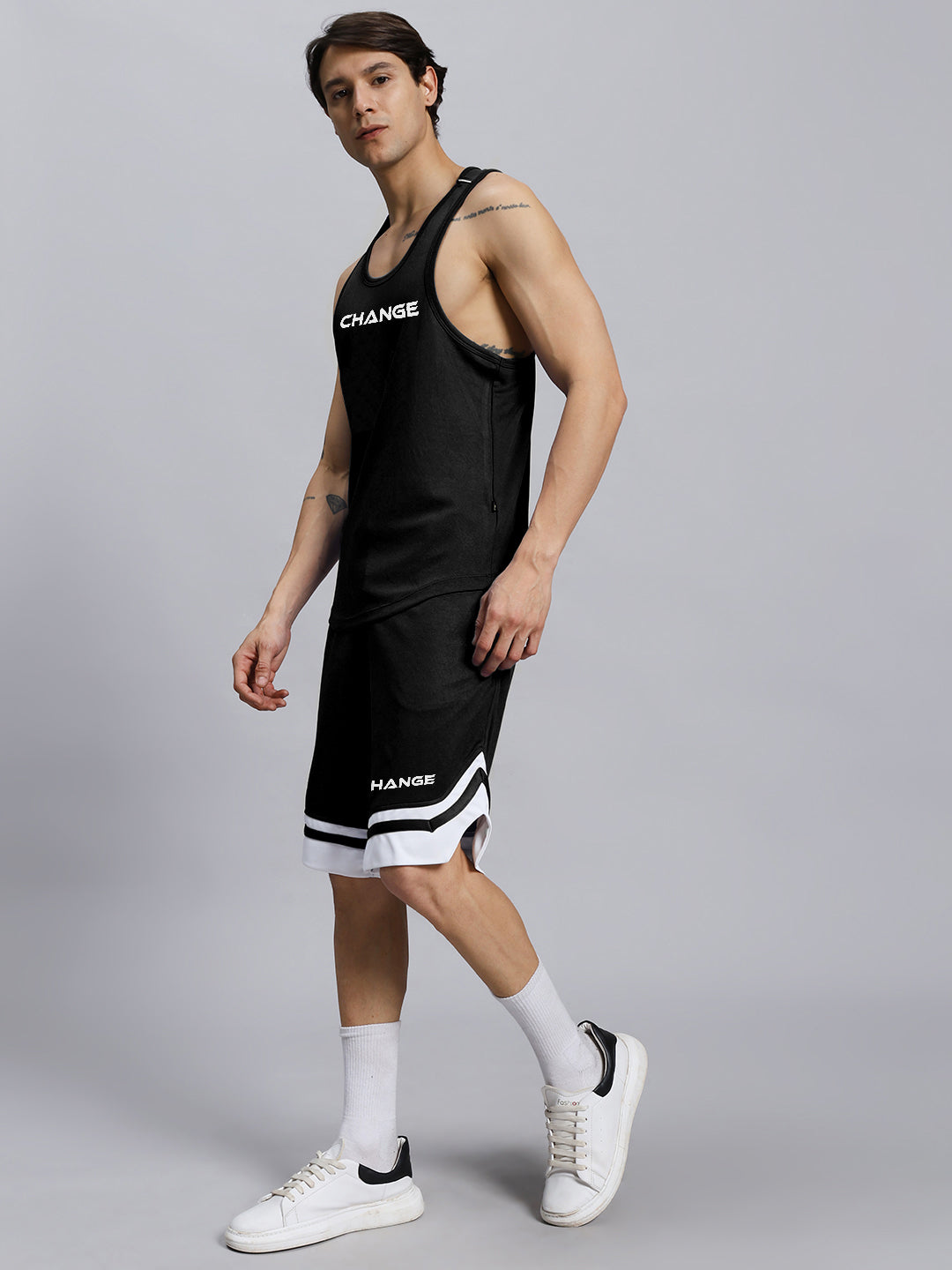 CHANGE YOUR LOOKS GYM CO-ORD SET (BLACK)