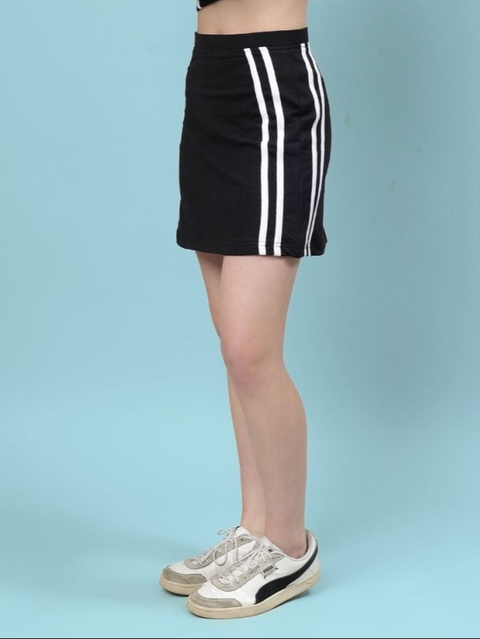 WOMEN'S SIMONE DESIGNER SKIRT (BLACK)
